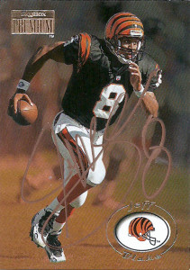 1998 3" Corinthian Headliners Jeff Blake Cincinnati Bengals 